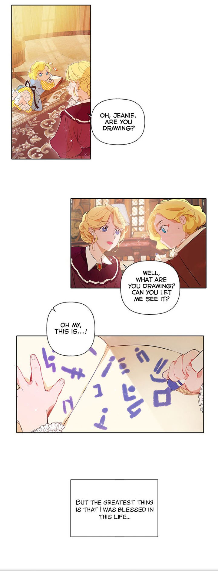 The Golden Haired Elementalist chapter 2 page 8