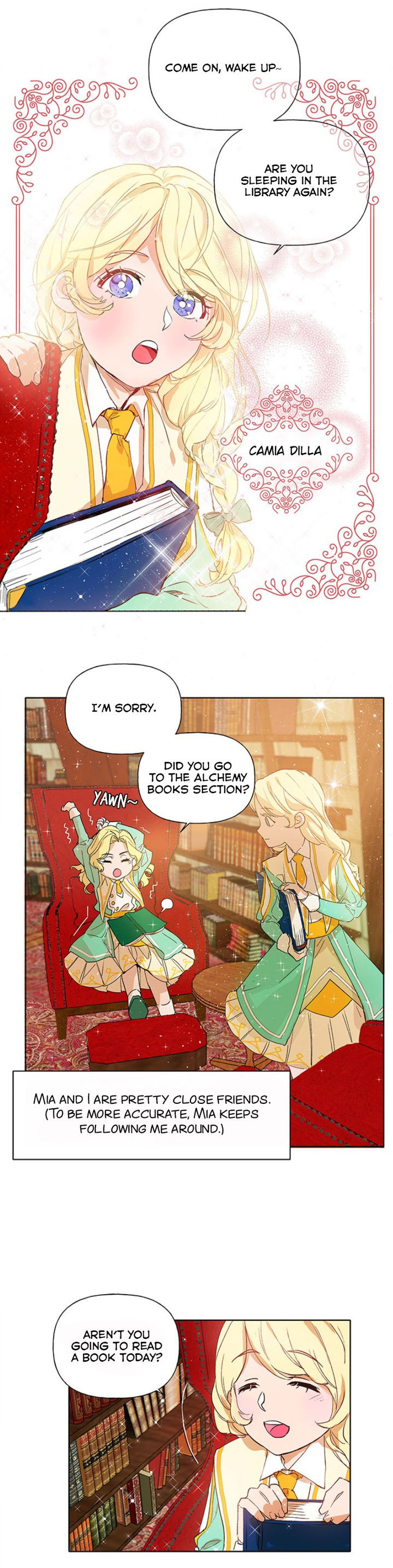 The Golden Haired Elementalist chapter 2 page 17