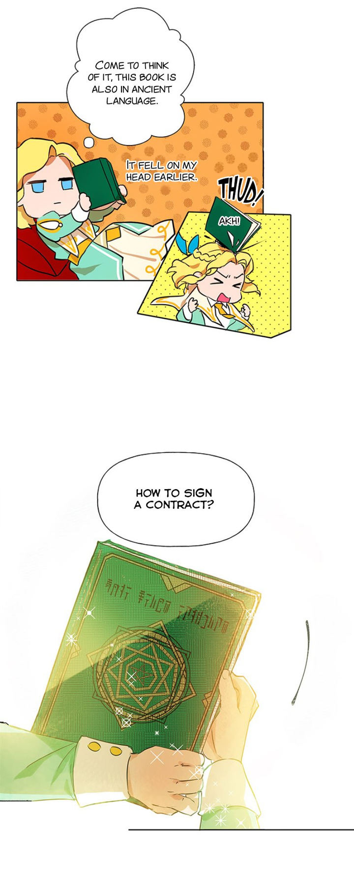 The Golden Haired Elementalist chapter 2 page 21