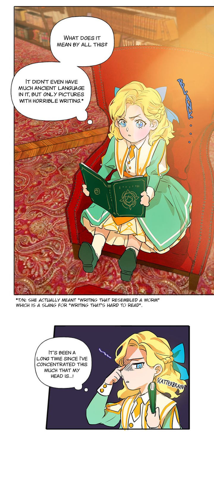 The Golden Haired Elementalist chapter 2 page 24