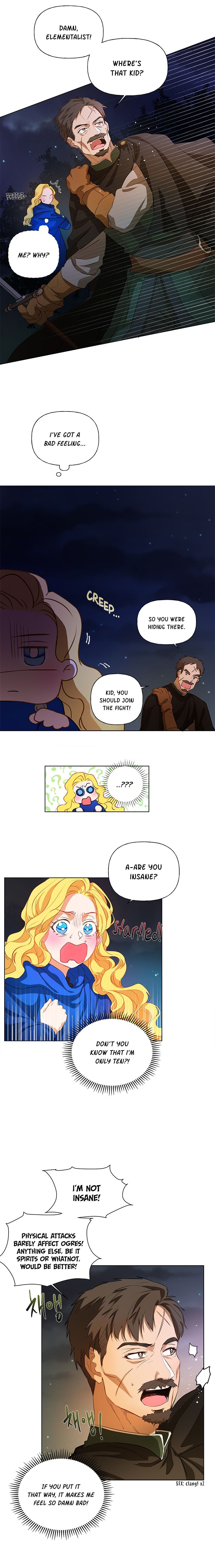 The Golden Haired Elementalist chapter 21 page 8
