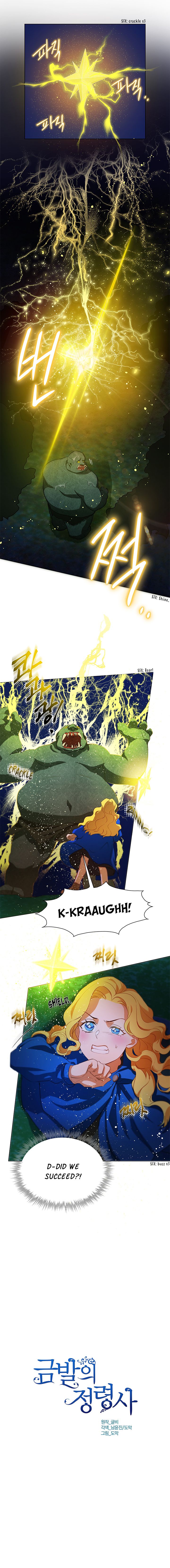 The Golden Haired Elementalist chapter 22 page 1