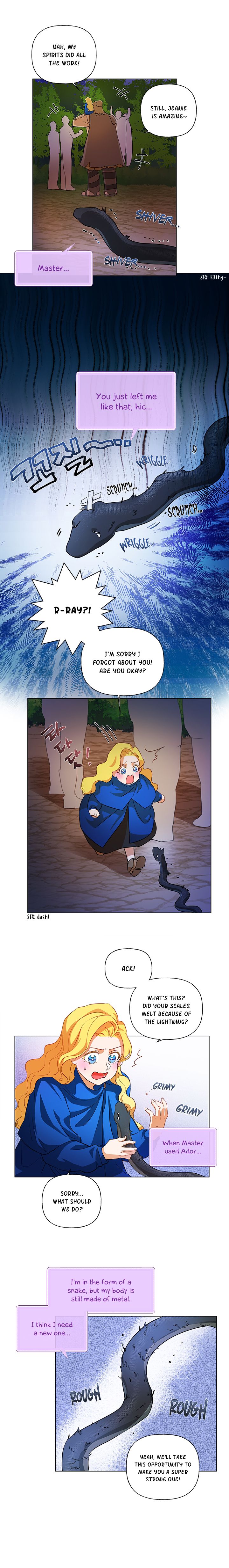 The Golden Haired Elementalist chapter 22 page 3