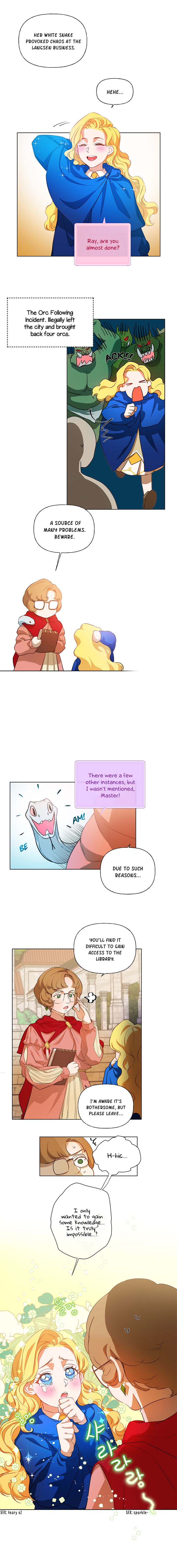 The Golden Haired Elementalist chapter 23 page 2