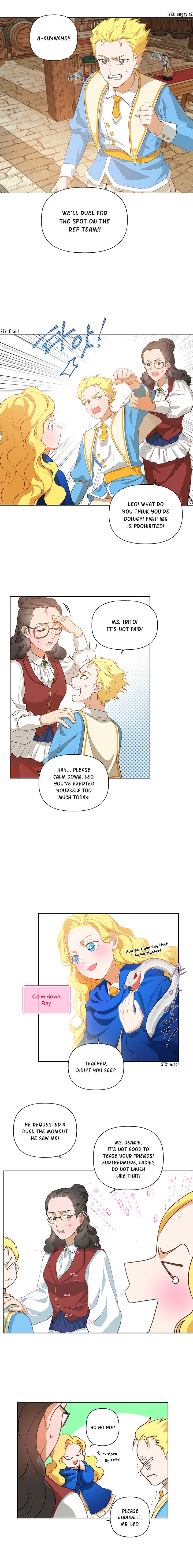The Golden Haired Elementalist chapter 24 page 6