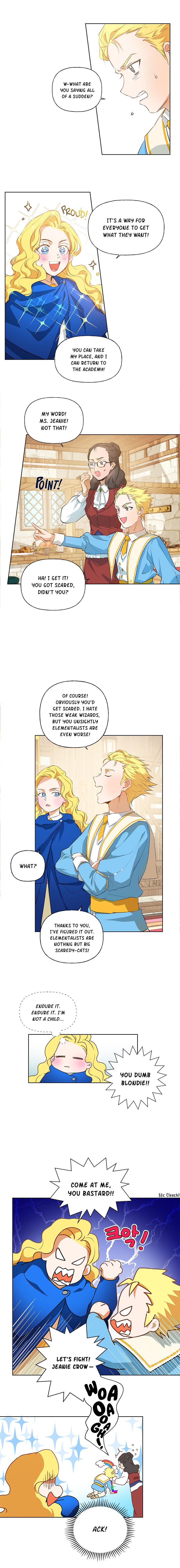 The Golden Haired Elementalist chapter 24 page 8