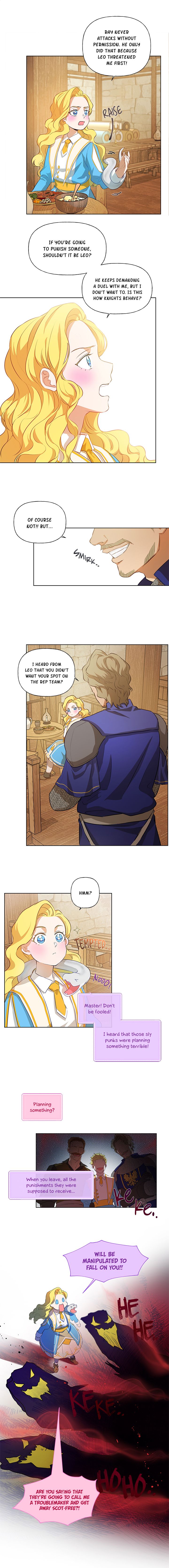 The Golden Haired Elementalist chapter 24 page 11