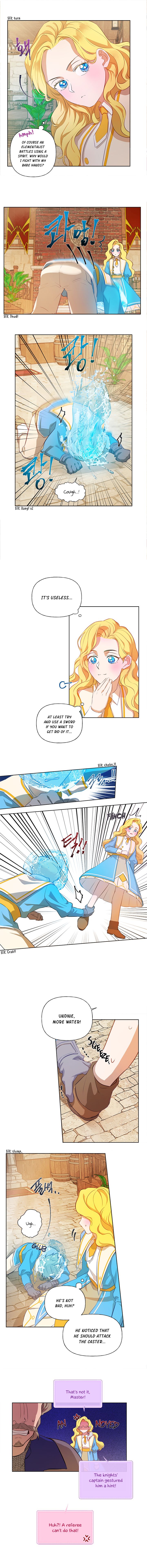 The Golden Haired Elementalist chapter 25 page 4