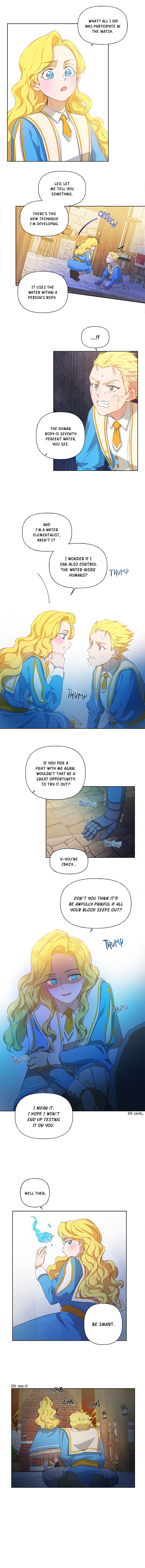 The Golden Haired Elementalist chapter 25 page 8