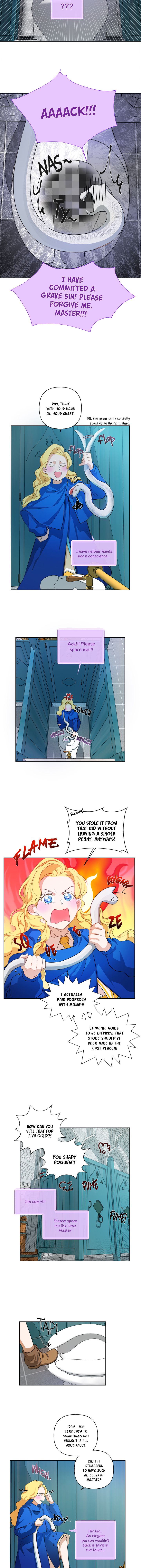 The Golden Haired Elementalist chapter 28 page 6