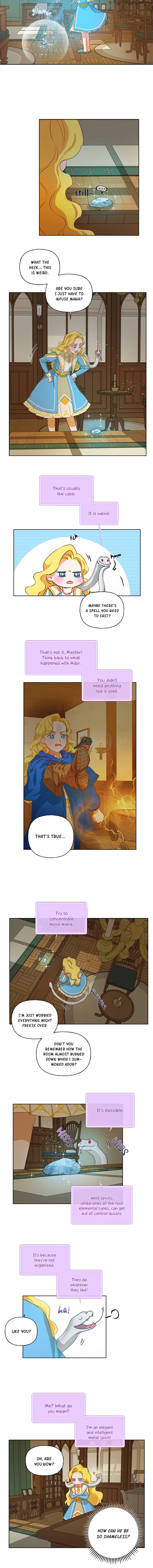 The Golden Haired Elementalist chapter 28 page 9