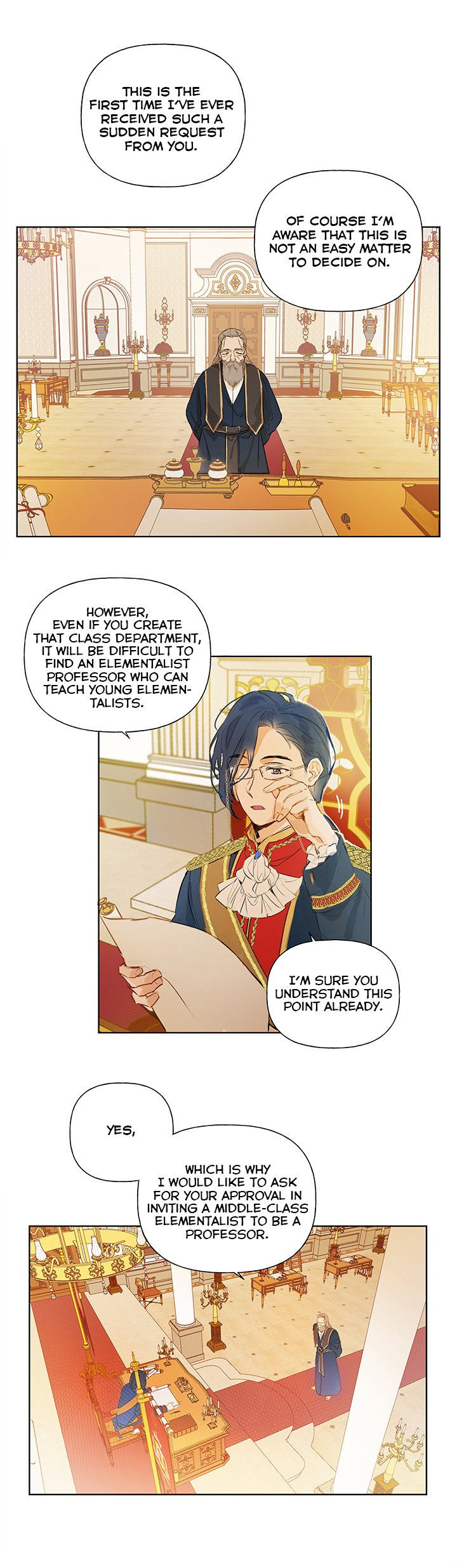 The Golden Haired Elementalist chapter 3 page 6
