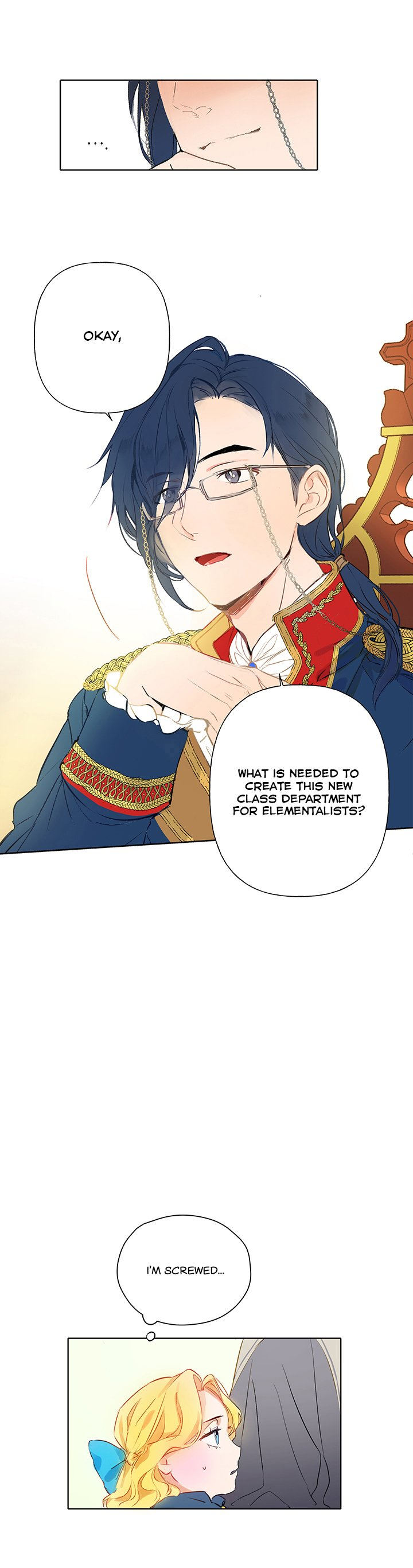 The Golden Haired Elementalist chapter 3 page 14