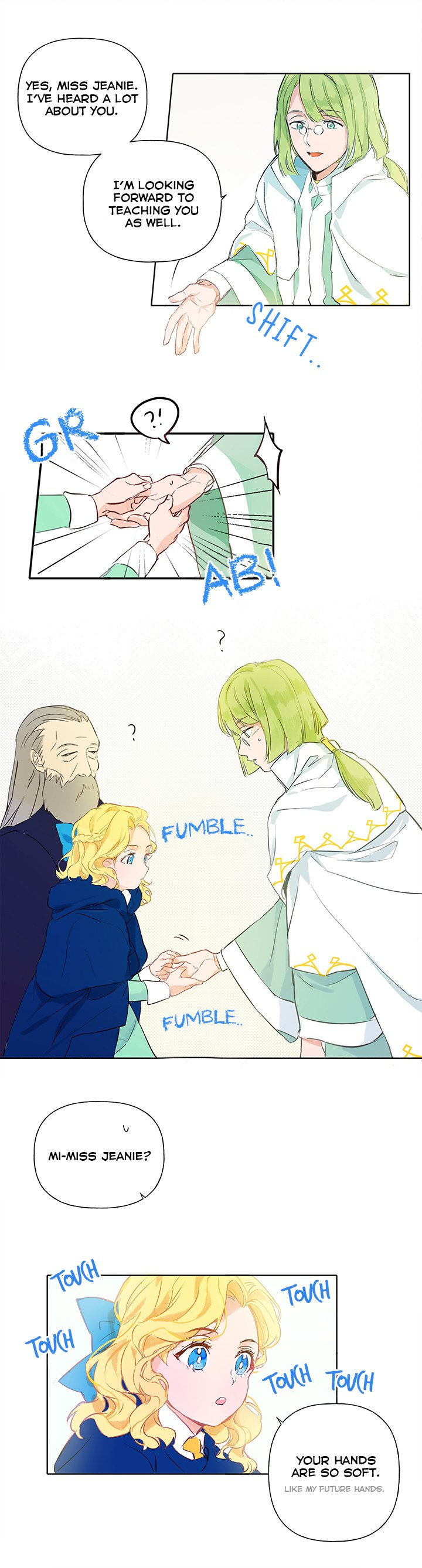 The Golden Haired Elementalist chapter 3 page 18