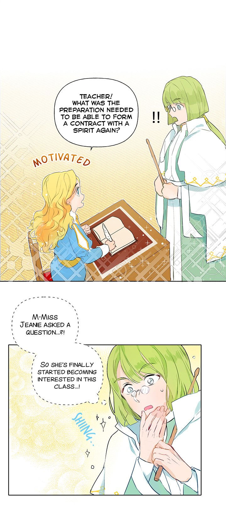 The Golden Haired Elementalist chapter 3 page 26