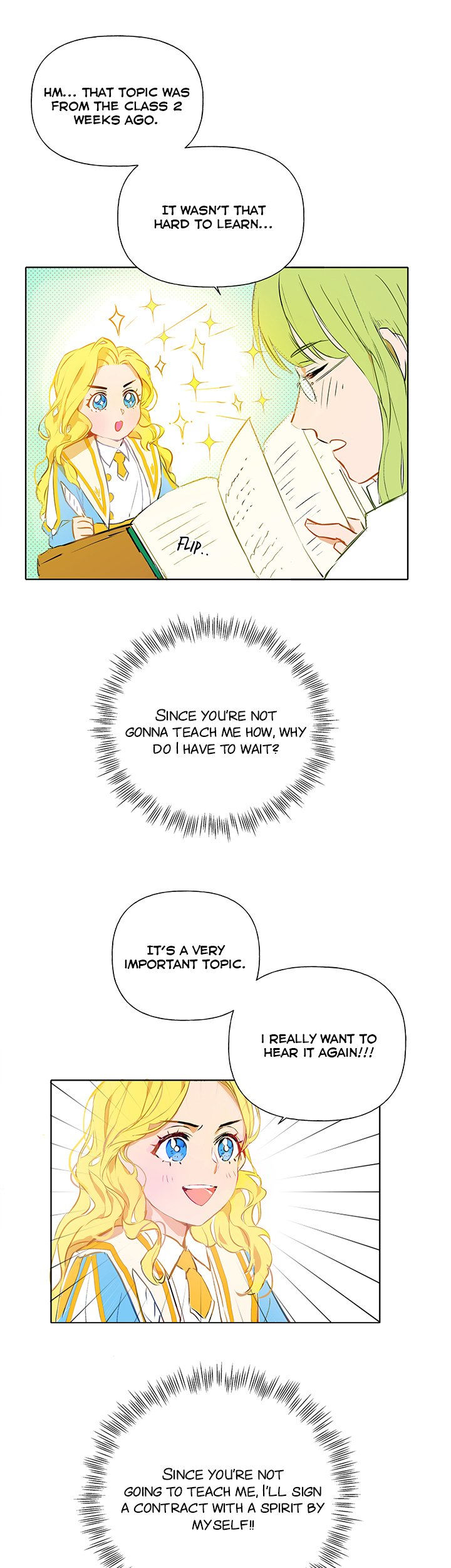 The Golden Haired Elementalist chapter 3 page 27