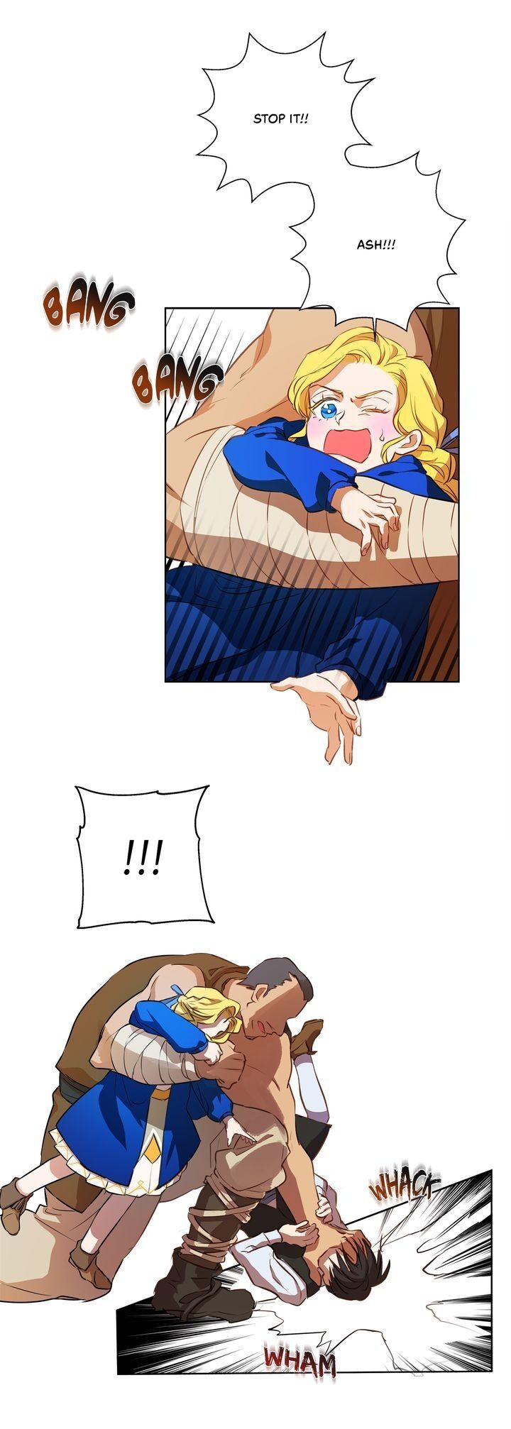 The Golden Haired Elementalist chapter 33 page 8