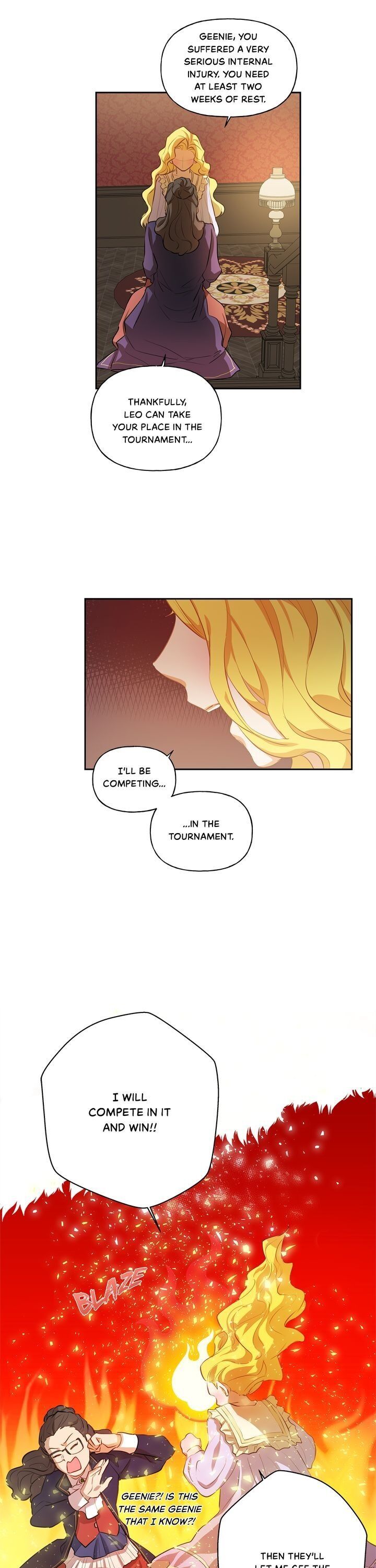 The Golden Haired Elementalist chapter 35 page 34