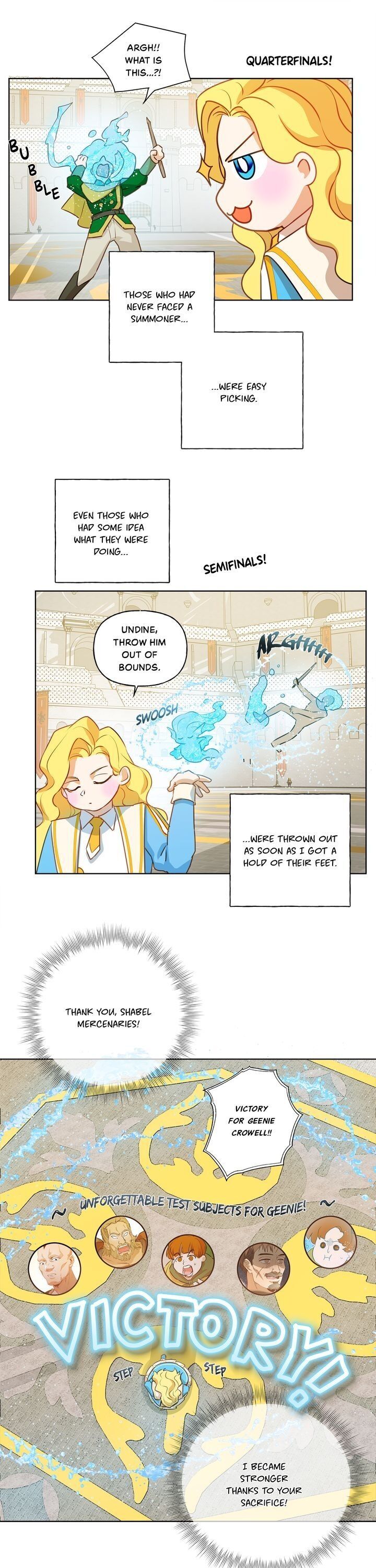 The Golden Haired Elementalist chapter 36 page 19