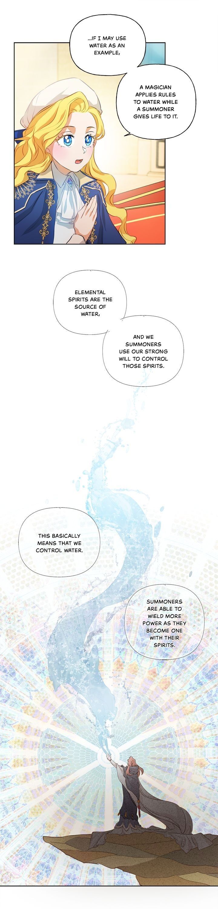 The Golden Haired Elementalist chapter 38 page 10