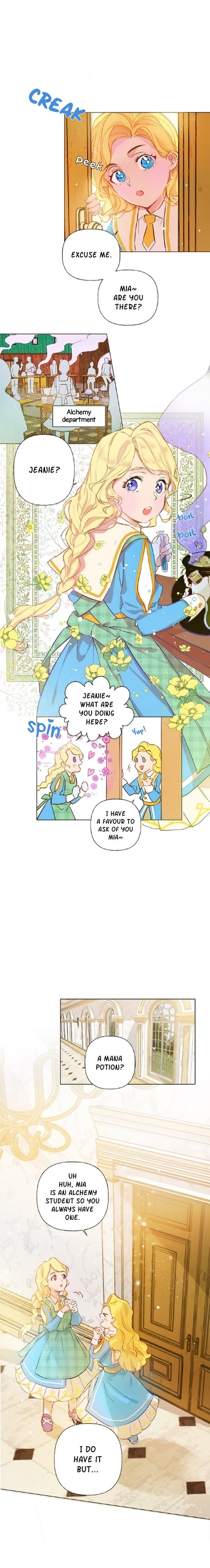 The Golden Haired Elementalist chapter 4 page 6