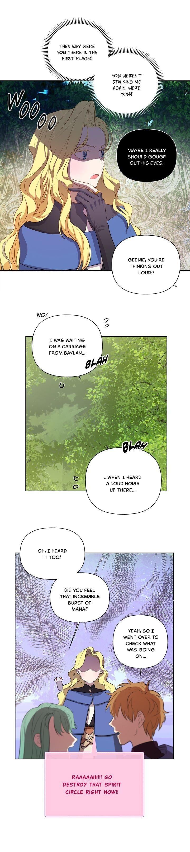 The Golden Haired Elementalist chapter 42 page 23