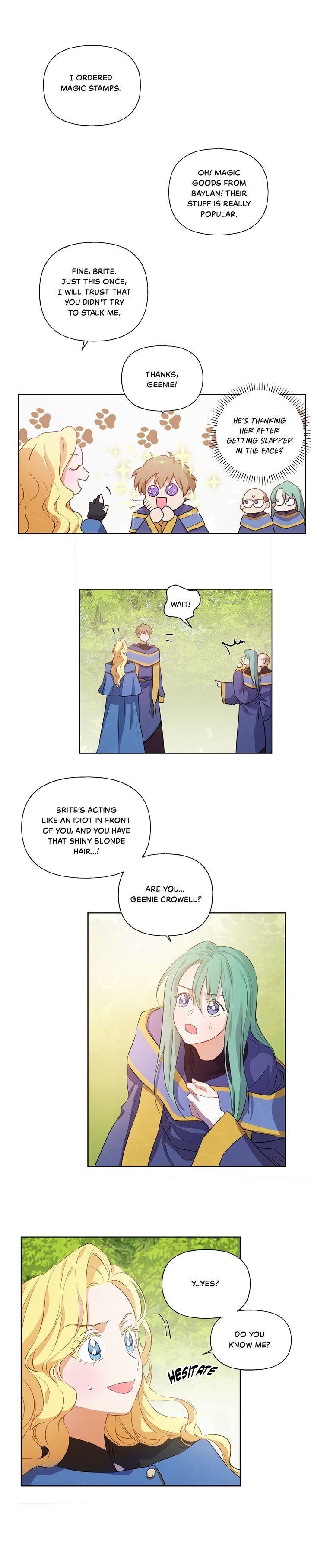 The Golden Haired Elementalist chapter 42 page 25