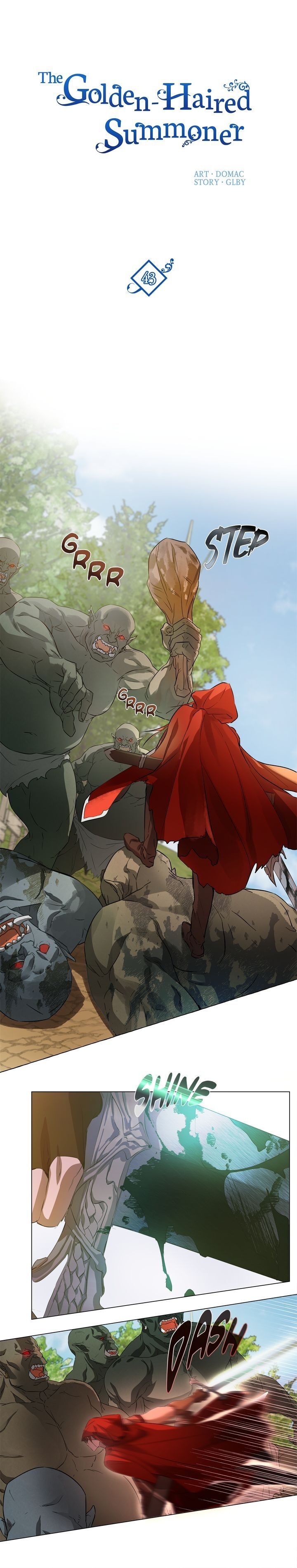 The Golden Haired Elementalist chapter 43 page 1