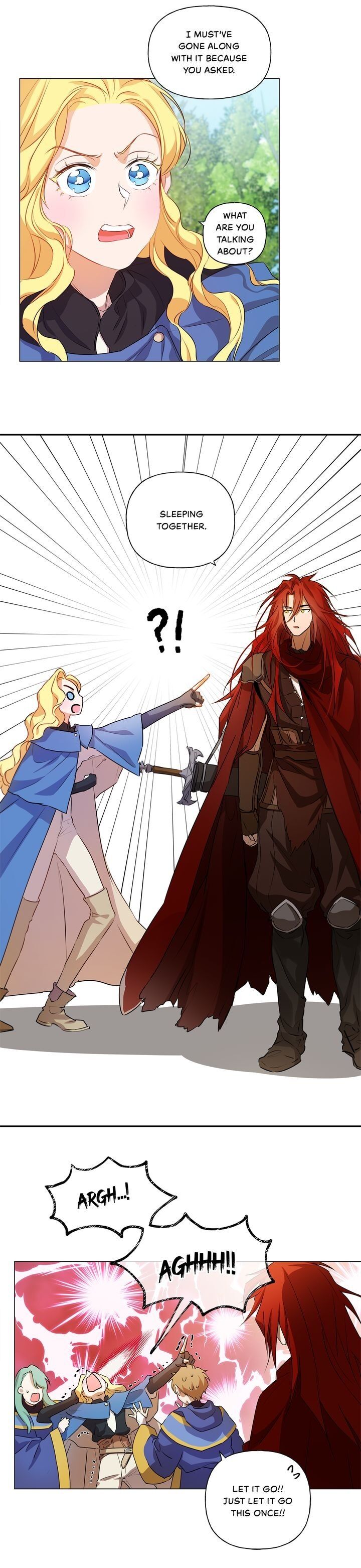 The Golden Haired Elementalist chapter 43 page 8