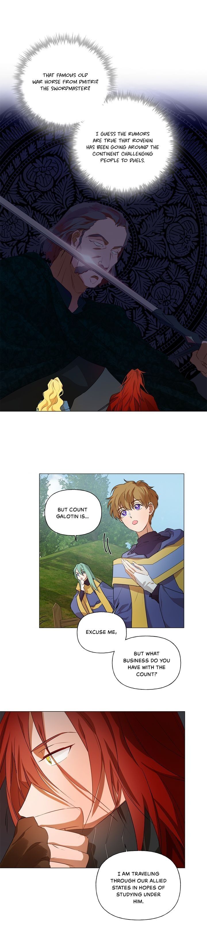 The Golden Haired Elementalist chapter 43 page 12
