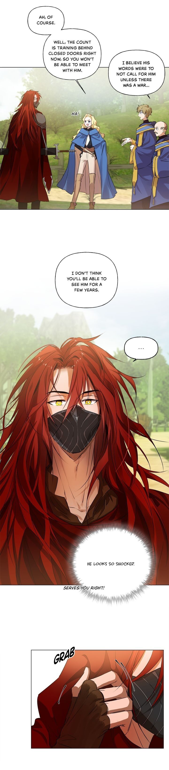 The Golden Haired Elementalist chapter 43 page 13