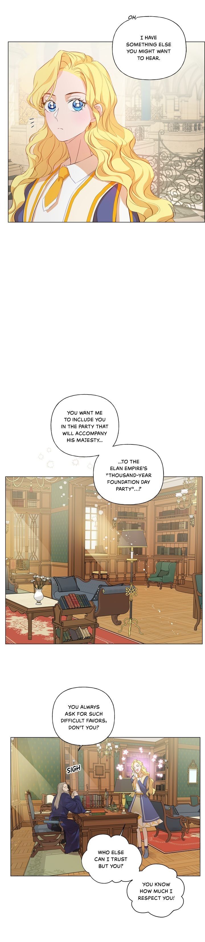 The Golden Haired Elementalist chapter 43 page 18
