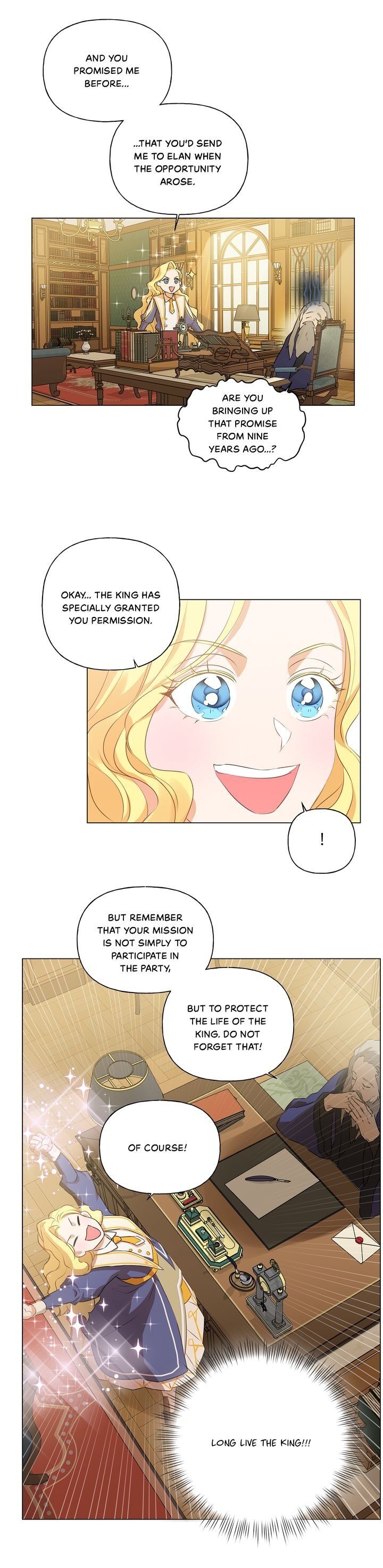 The Golden Haired Elementalist chapter 43 page 19
