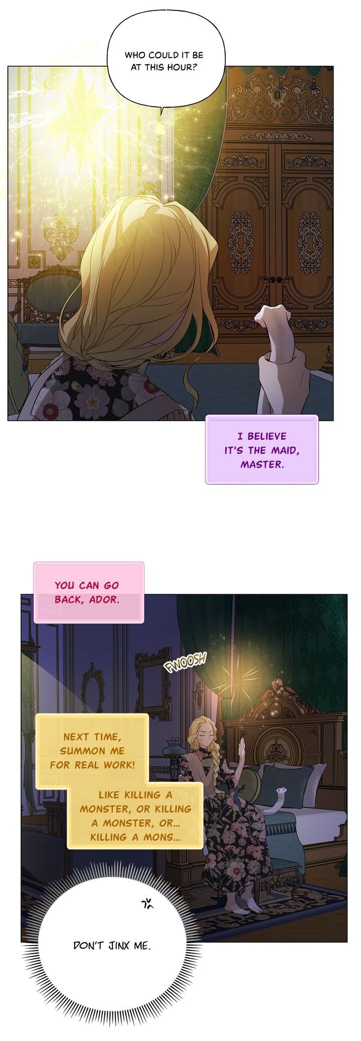 The Golden Haired Elementalist chapter 44 page 7