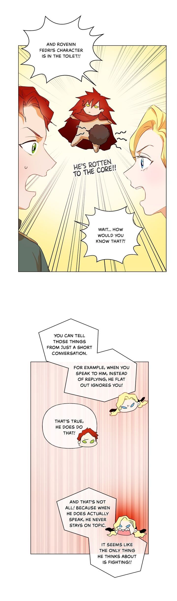 The Golden Haired Elementalist chapter 45 page 12