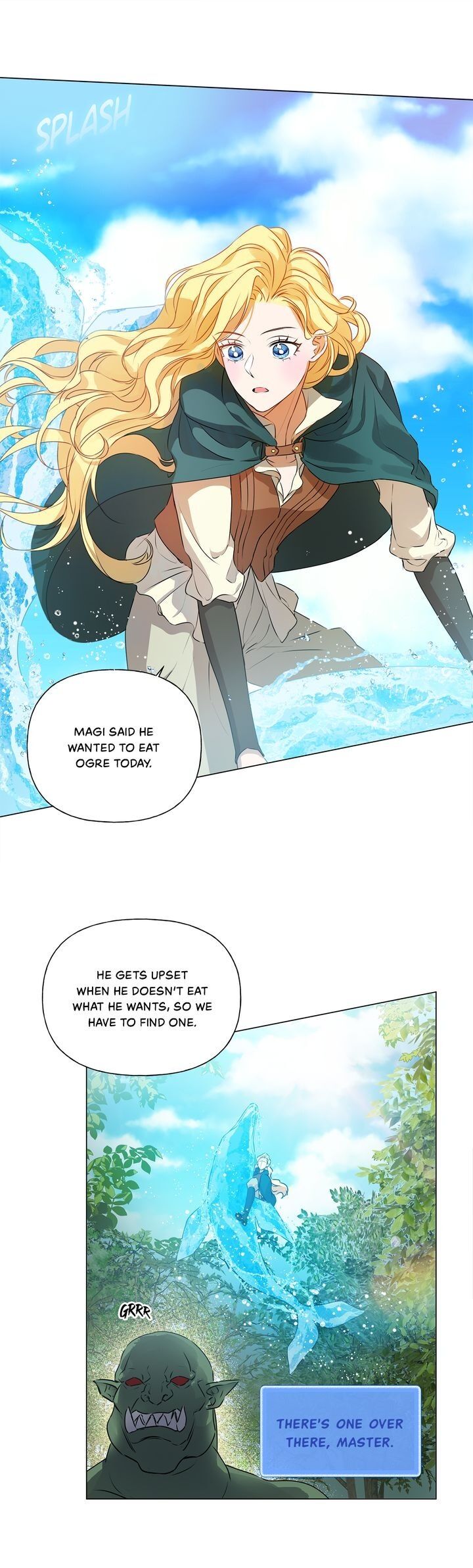 The Golden Haired Elementalist chapter 48 page 10