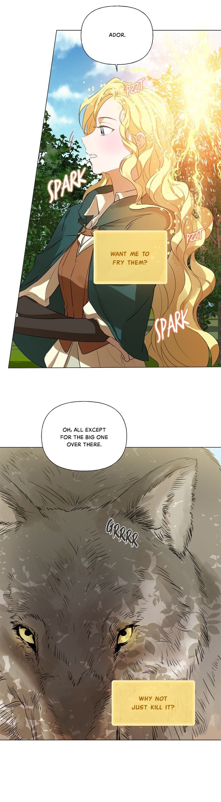 The Golden Haired Elementalist chapter 48 page 27
