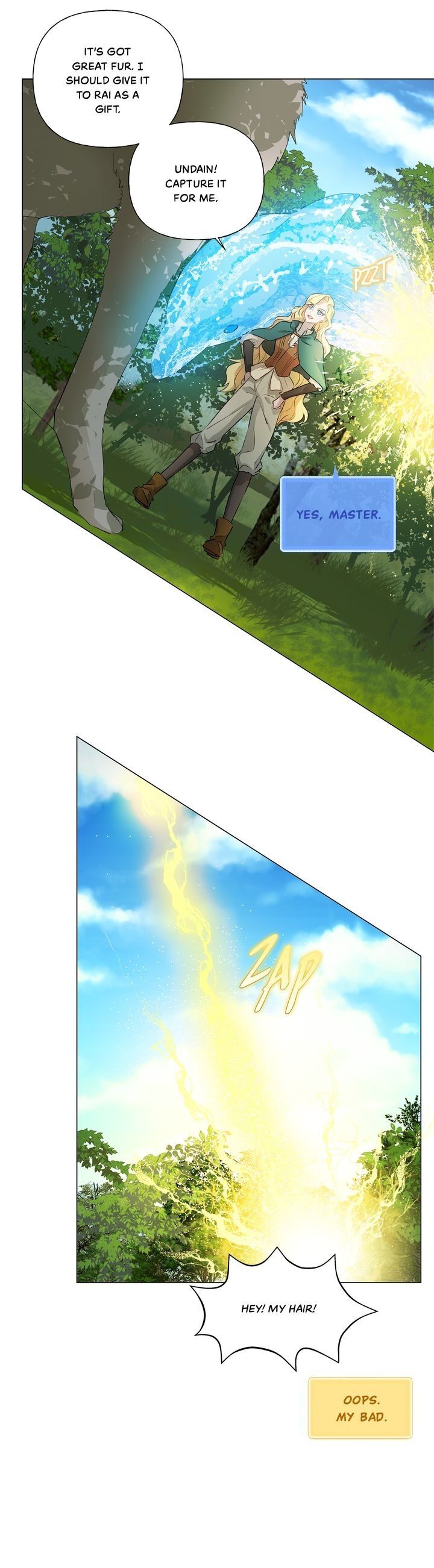 The Golden Haired Elementalist chapter 48 page 28