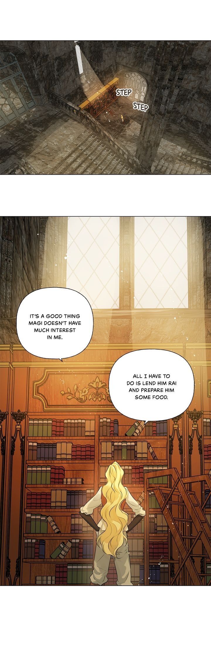 The Golden Haired Elementalist chapter 48 page 34