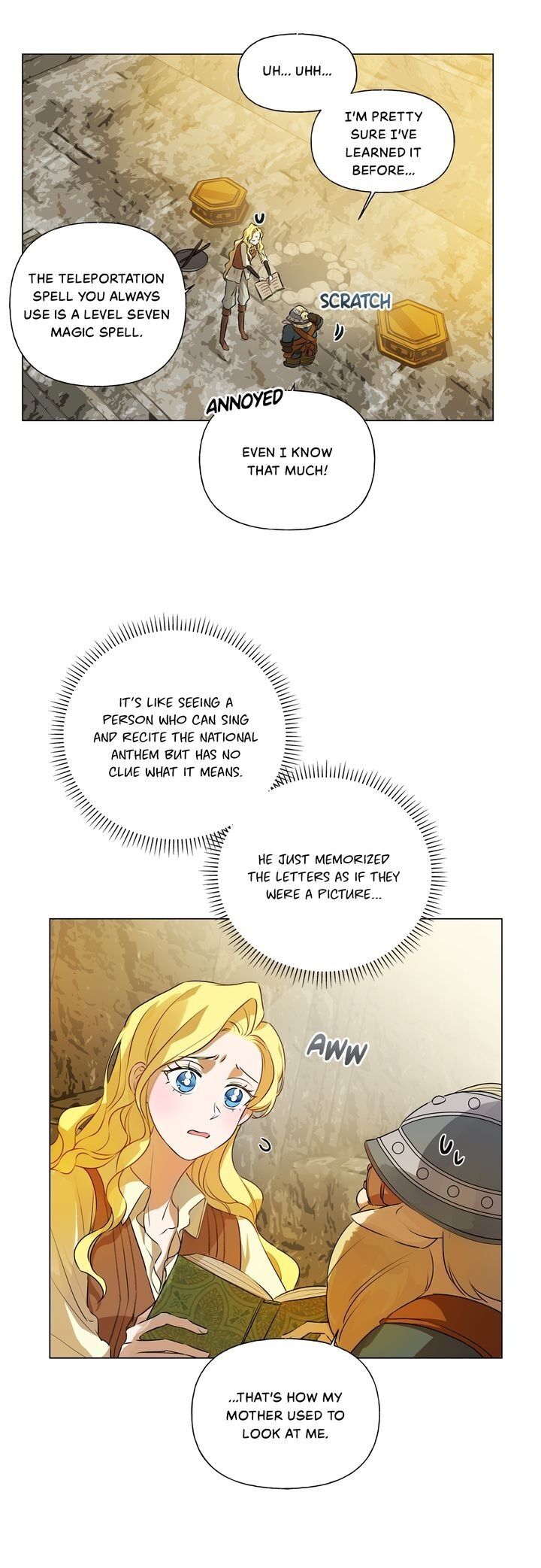 The Golden Haired Elementalist chapter 49 page 11