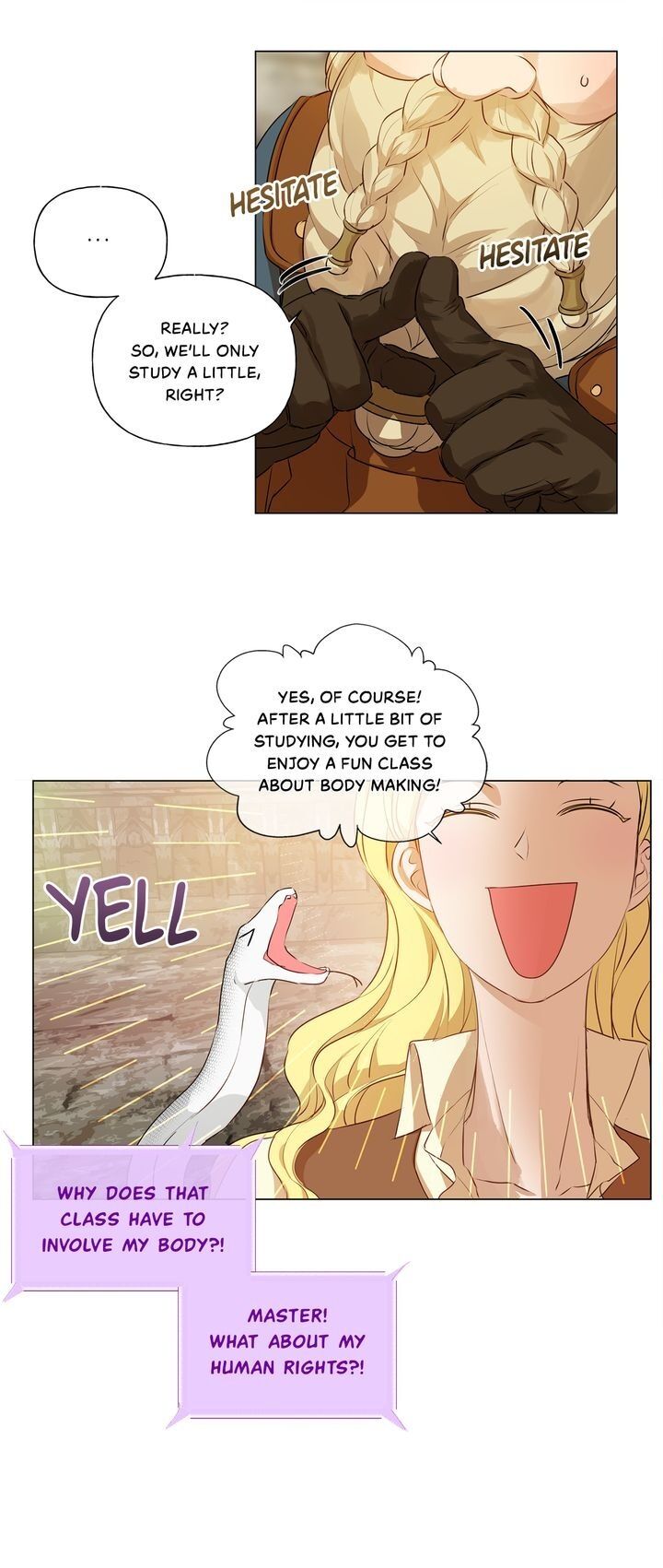 The Golden Haired Elementalist chapter 49 page 17