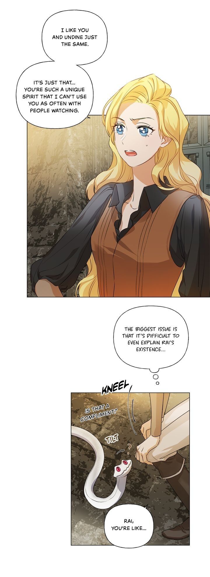 The Golden Haired Elementalist chapter 49 page 27