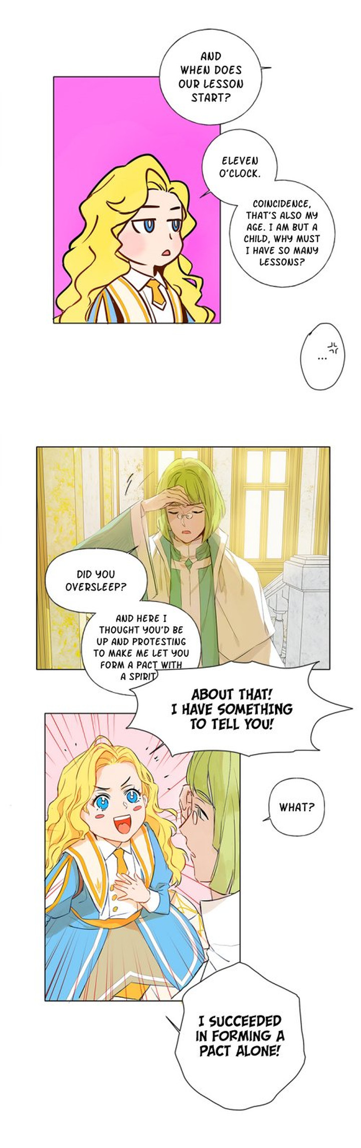 The Golden Haired Elementalist chapter 5 page 18