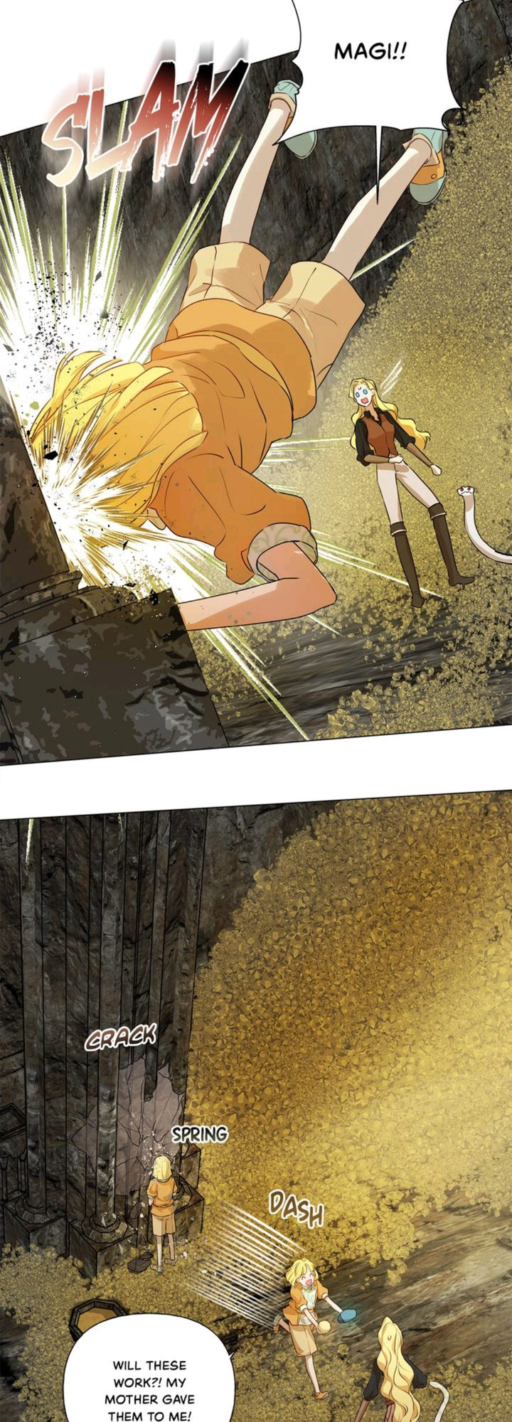 The Golden Haired Elementalist chapter 50 page 10