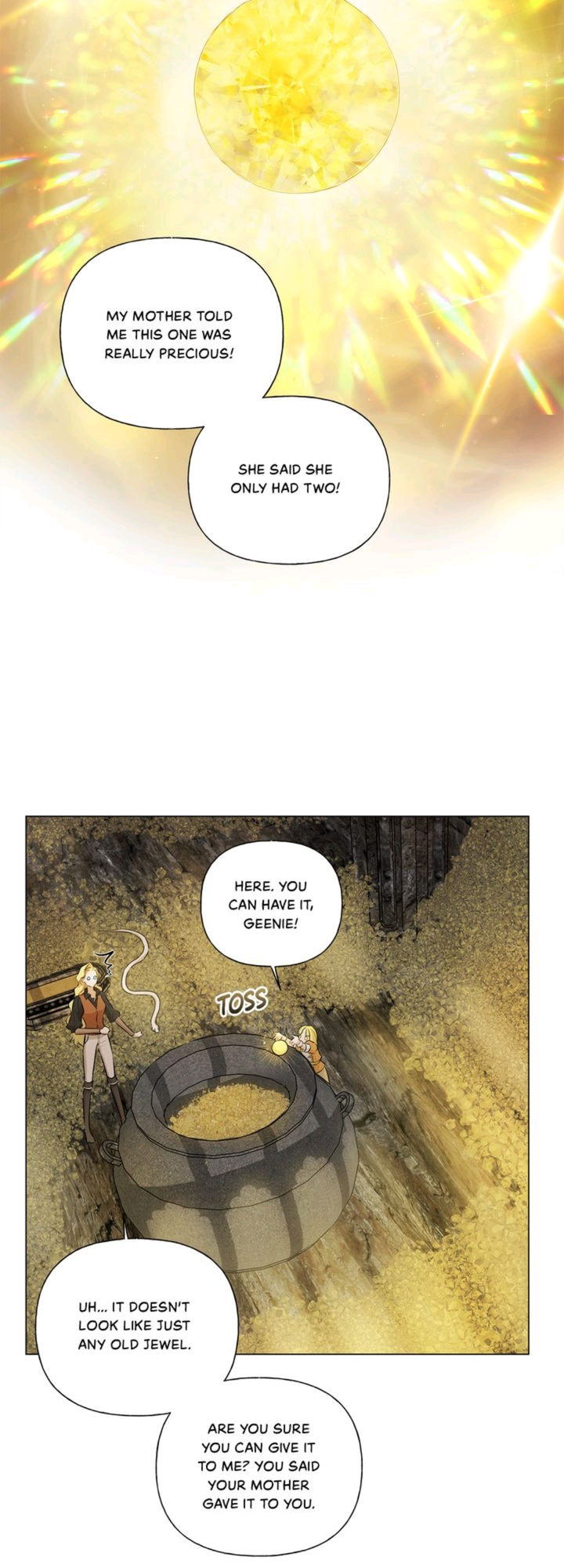 The Golden Haired Elementalist chapter 50 page 14