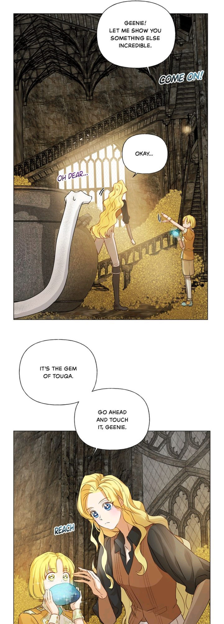 The Golden Haired Elementalist chapter 50 page 17