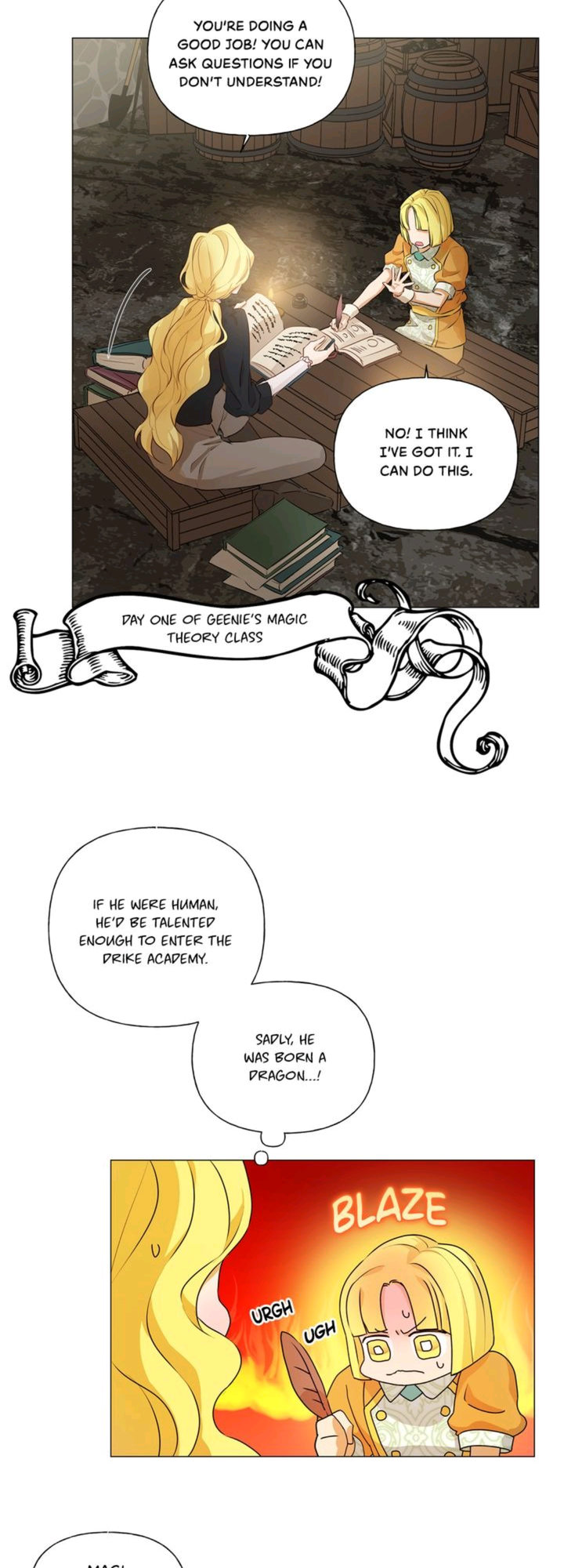 The Golden Haired Elementalist chapter 50 page 32
