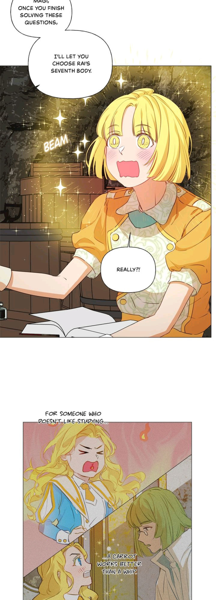 The Golden Haired Elementalist chapter 50 page 33