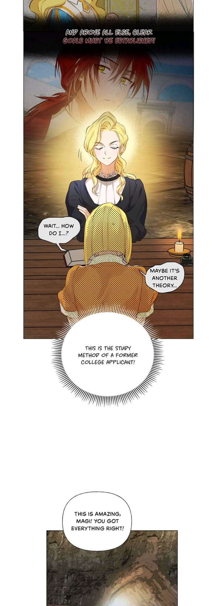 The Golden Haired Elementalist chapter 50 page 34