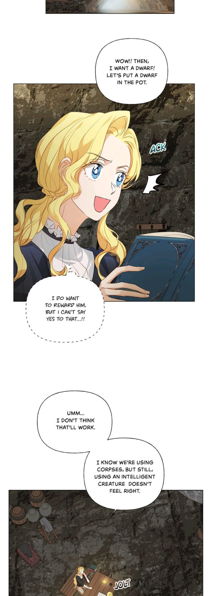 The Golden Haired Elementalist chapter 50 page 35